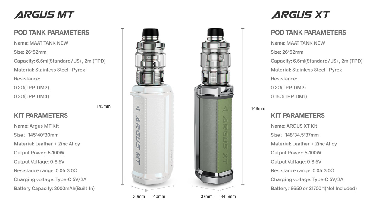 Voopoo Argus MT Kit