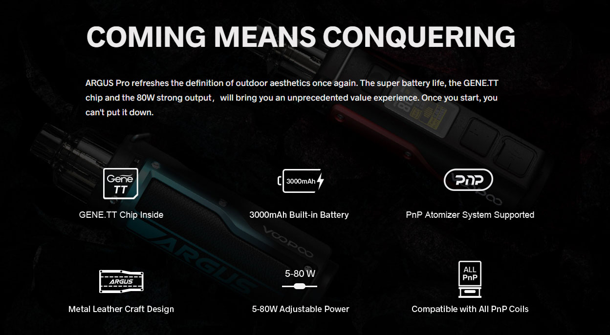 Voopoo Argus Pro Pod Mod Kit 3000mAh 4.5ml