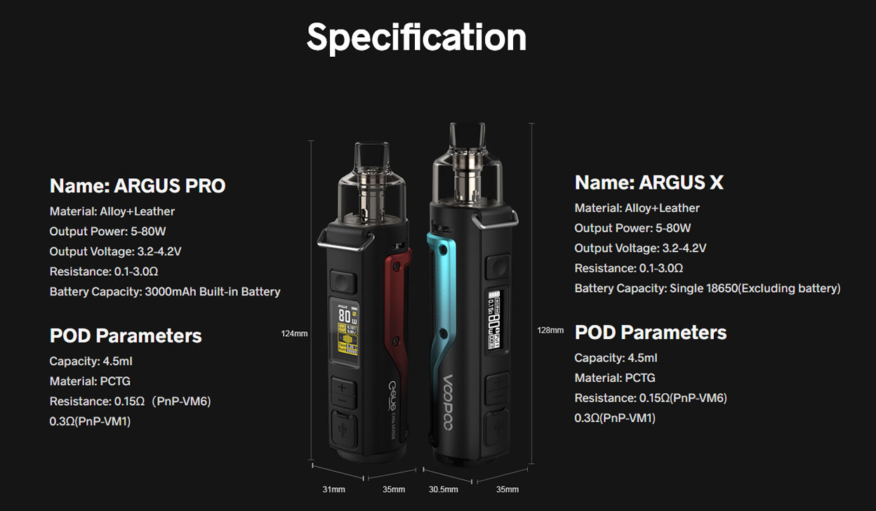 VOOPOO ARGUS X Kit