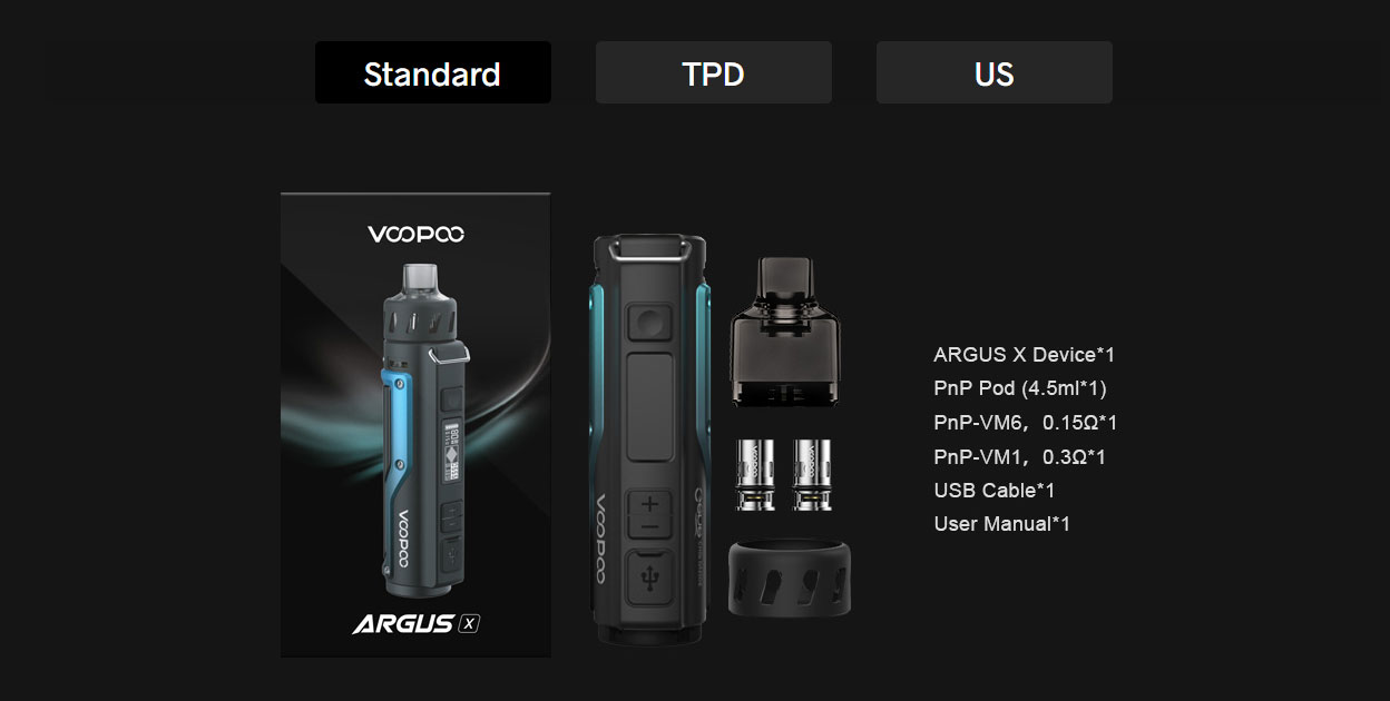 VOOPOO ARGUS X Kit