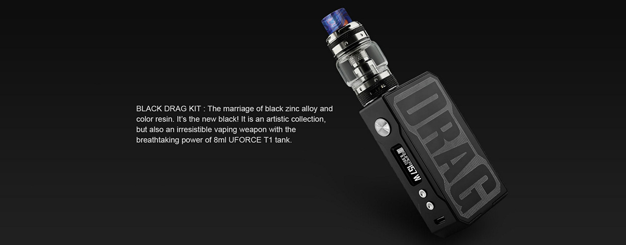 VOOPOO Black Drag 157W Mod Kit