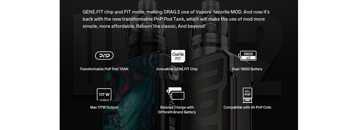 VOOPOO Drag 2 Refresh Kit