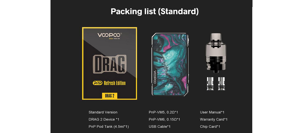 VOOPOO Drag 2 Refresh Kit