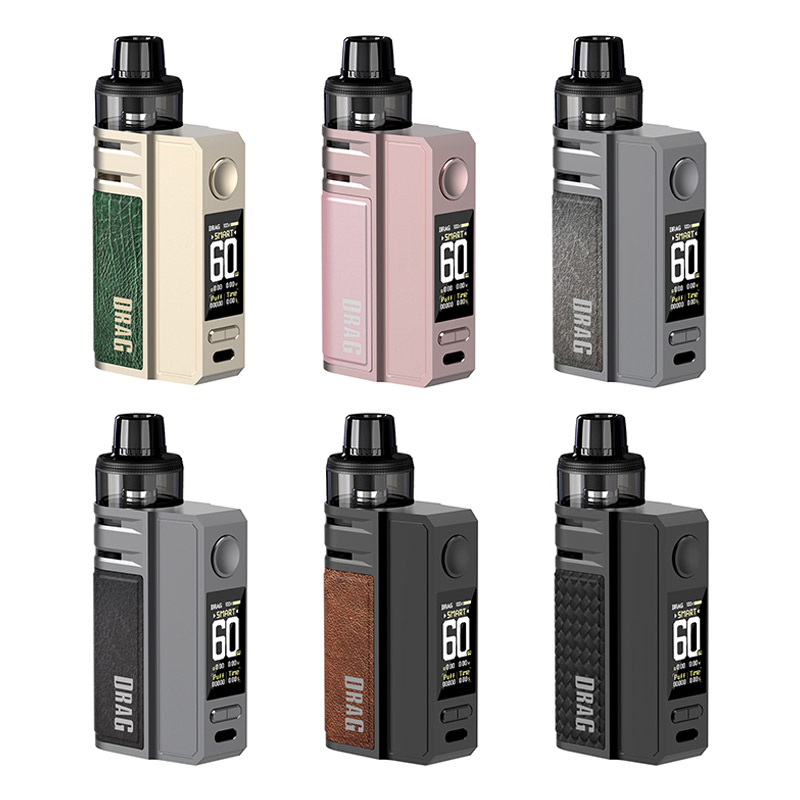 VOOPOO Drag E60 Mod Kit with PNP Pod II 2550mAh 4.5ml