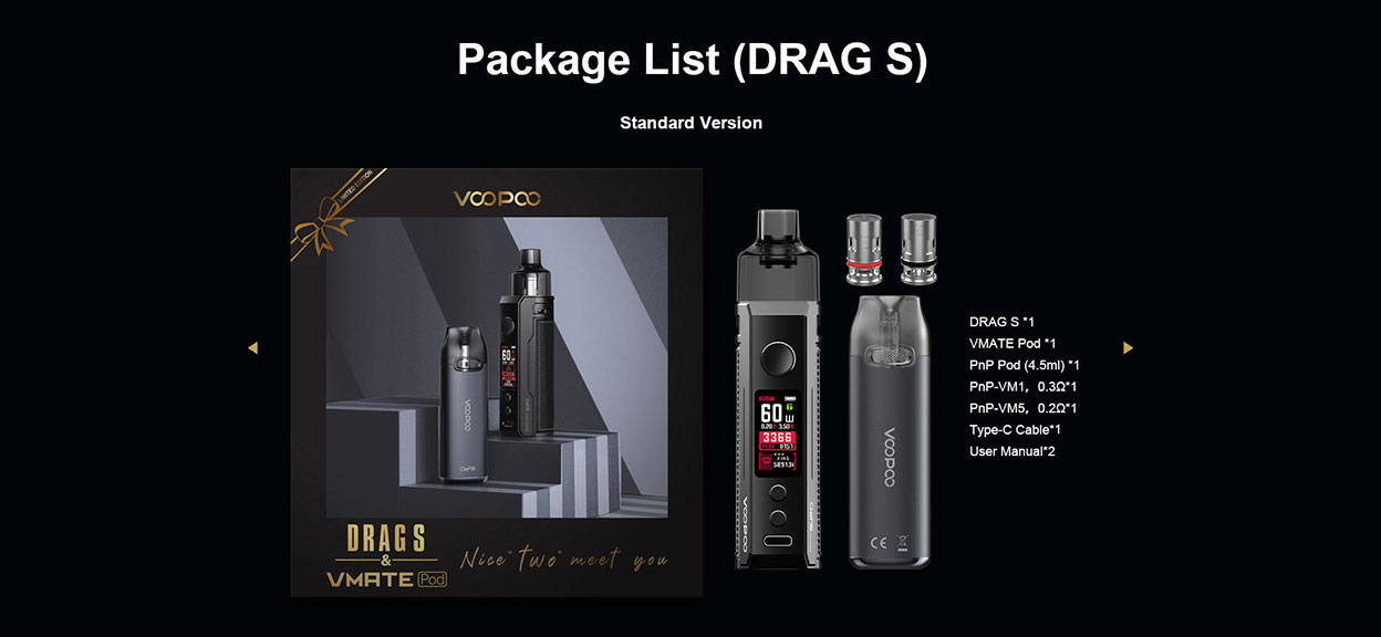 VOOPOO Drag S Vmate