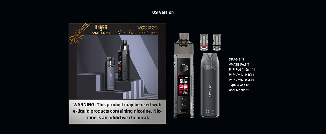 VOOPOO Drag S Vmate