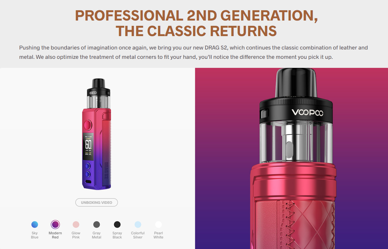 Voopoo Drag S2 Kit