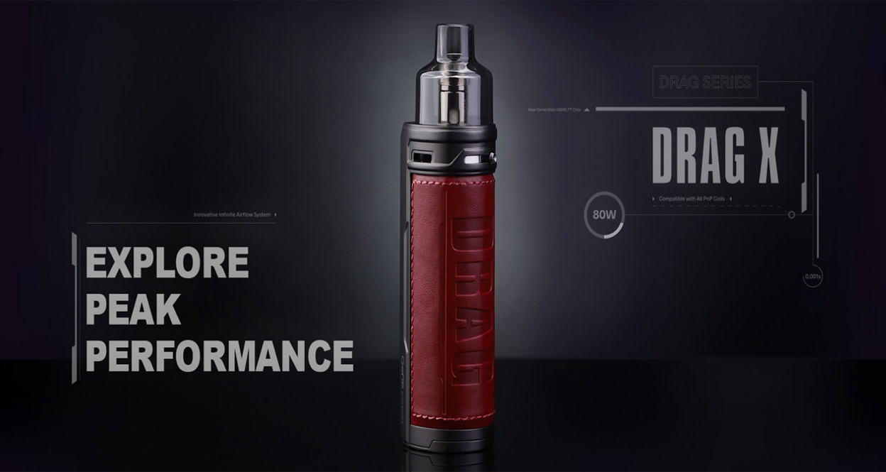 Voopoo Drag X 80W Mod Pod Kit 4.5ml