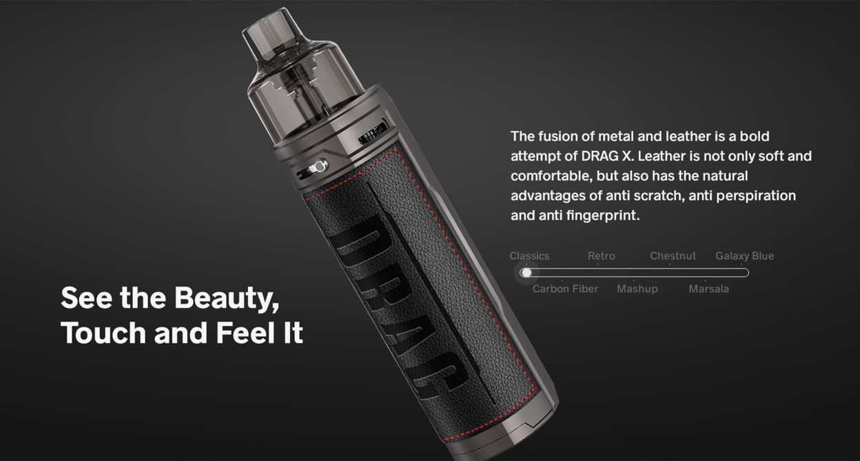 Voopoo Drag X 80W Mod Pod Kit 4.5ml