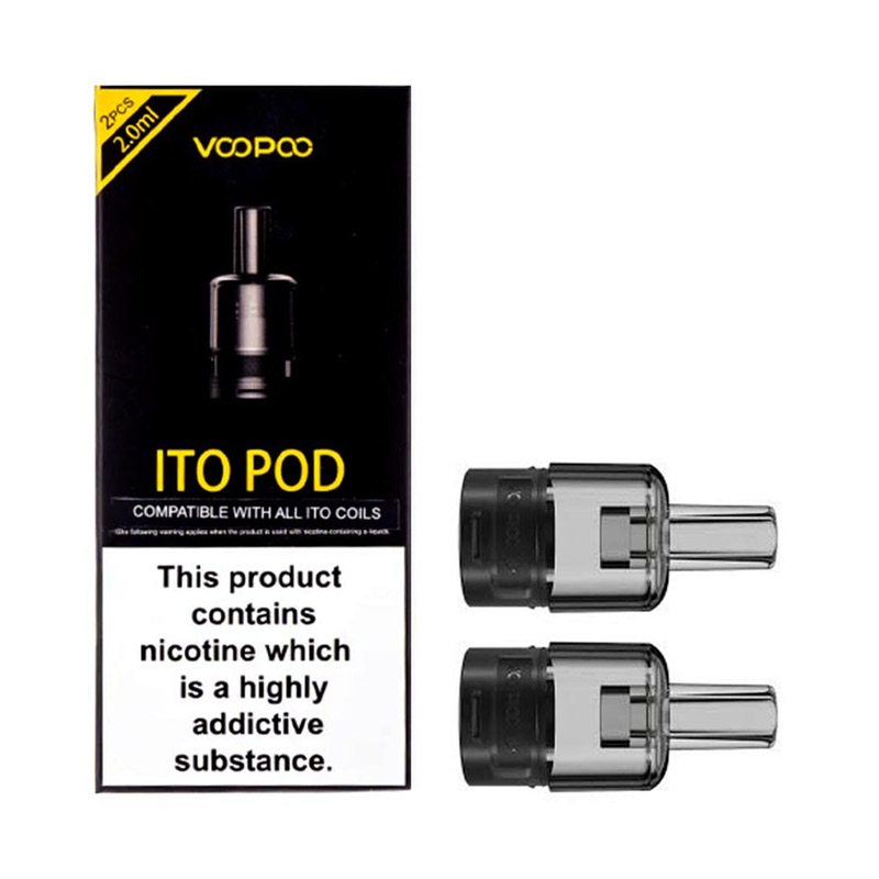 Voopoo ITO Empty Pod Cartridge for Doric 20 Kit /  Doric E Kit 2ml / 3ml (2pcs/pack)