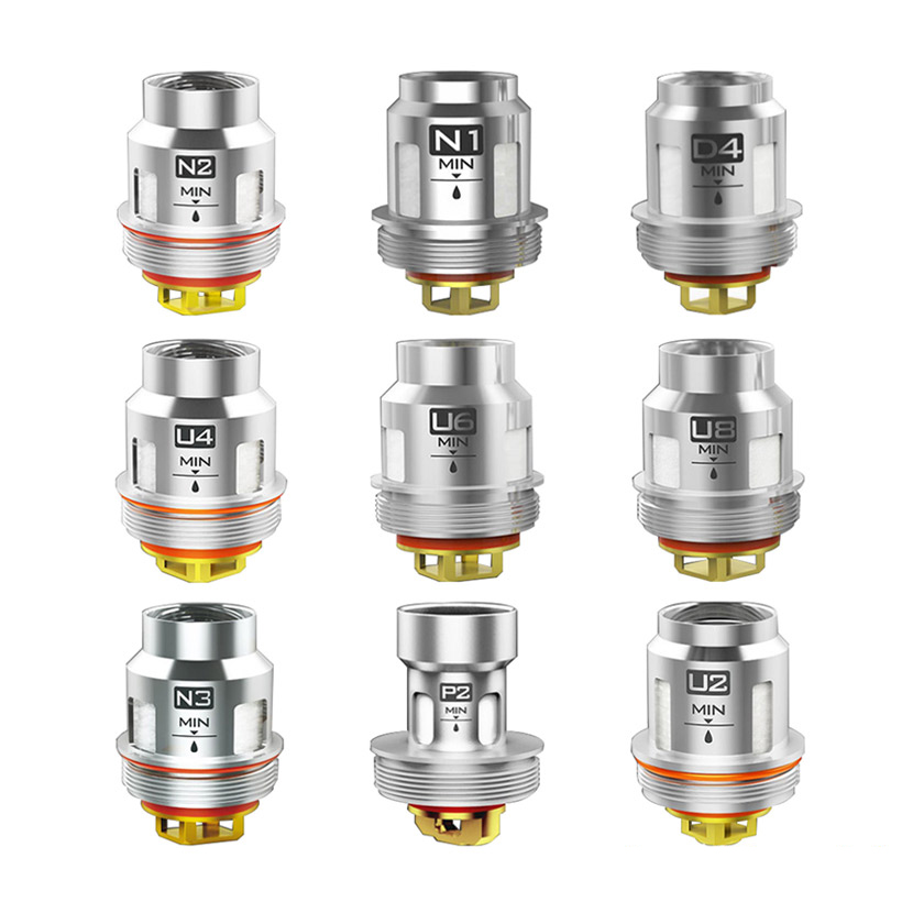 VOOPOO Replacement Coil Head for Uforce,Uforce T1 Tank, Uforce T2 Tank (5pcs/pack)