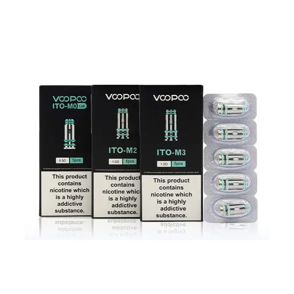 Voopoo ITO Coil for Doric 20 Kit / Doric E / Drag Q Kit / Argus P1 Kit  / Argus G Kit / Argus A Kit (5pcs/pack)