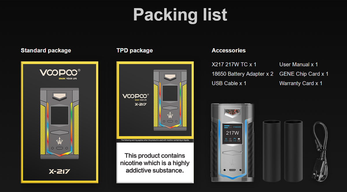 VOOPOO X217 Mod