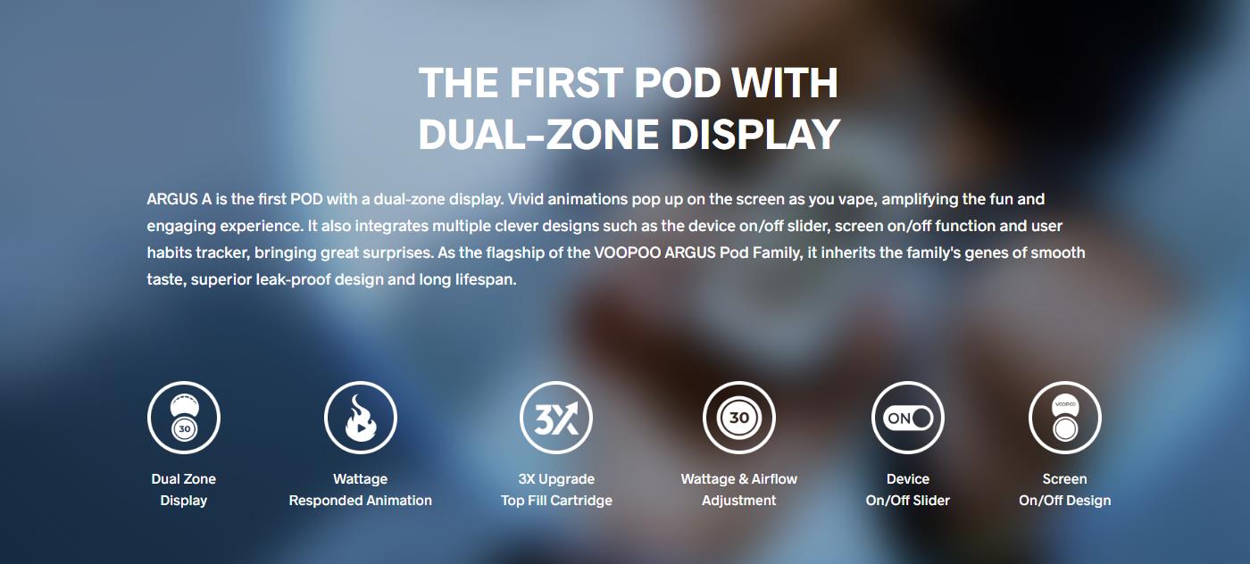 VOOPOO Argus A Pod Sistem Kiti