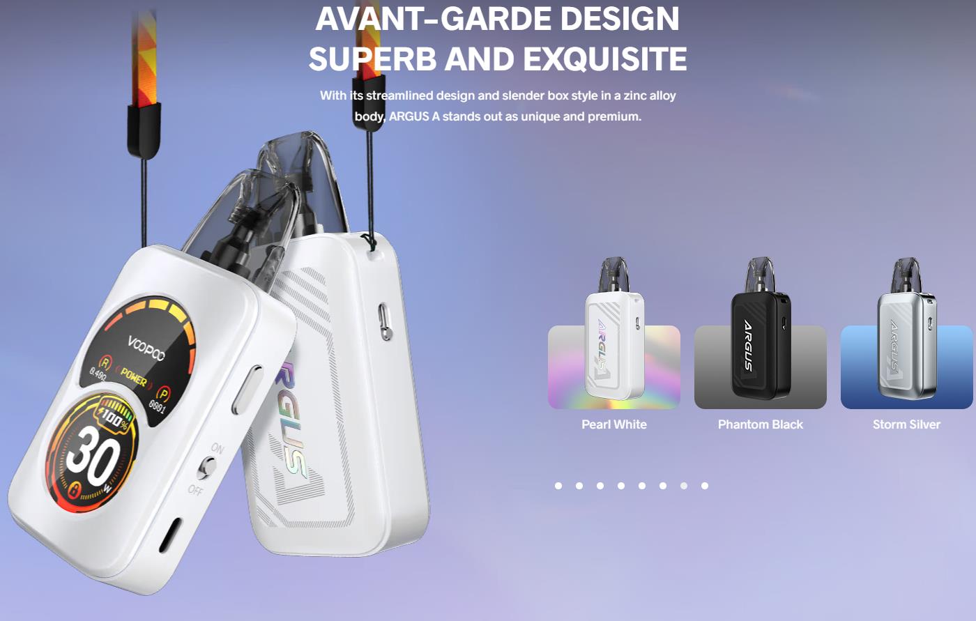 VOOPOO Argus A Pod Sistem Kiti