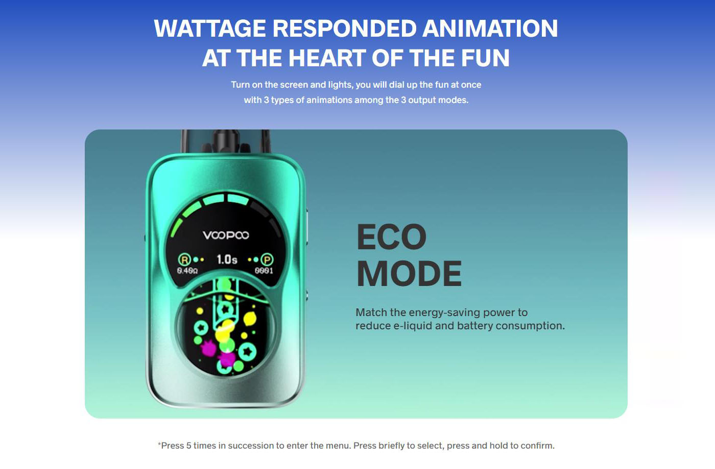 VOOPOO Argus A Pod Sistem Kiti