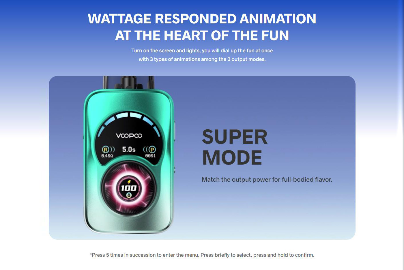 VOOPOO Argus A Pod Sistem Kiti