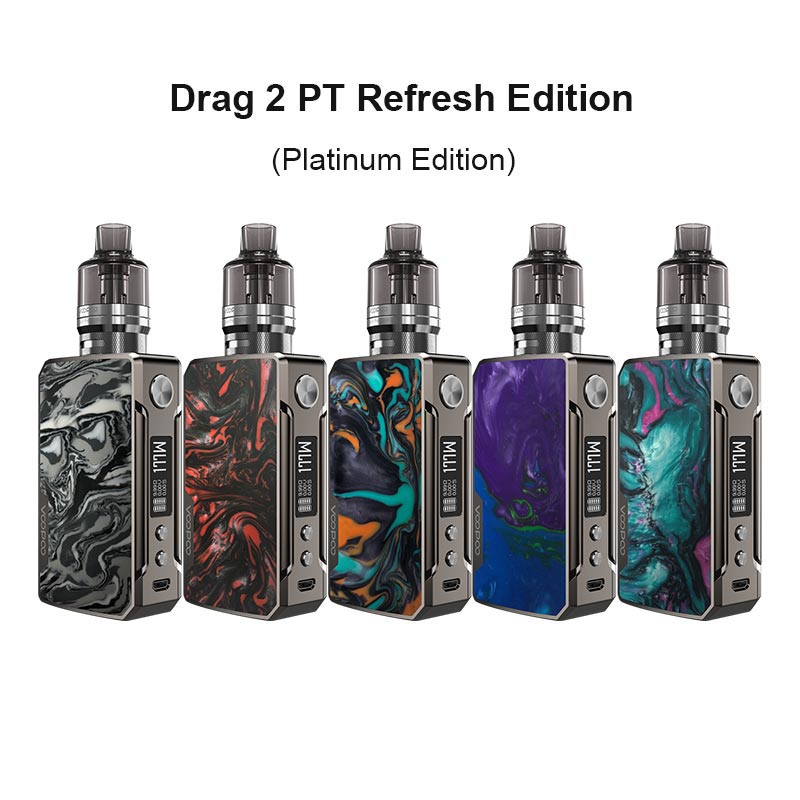 Voopoo Drag 2 Mod Kit With PnP Pod Tank Atomizer 4.5ml (Refresh Edition)