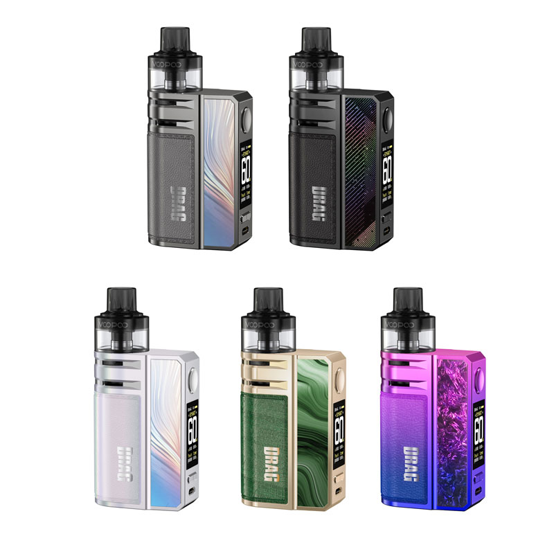 VOOPOO Drag E60 Mod Kit with PNP Pod II 2550mAh 5ml