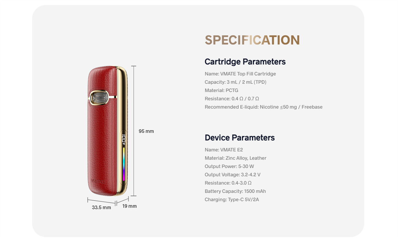 VOOPOO Vmate E2 Pod Kit