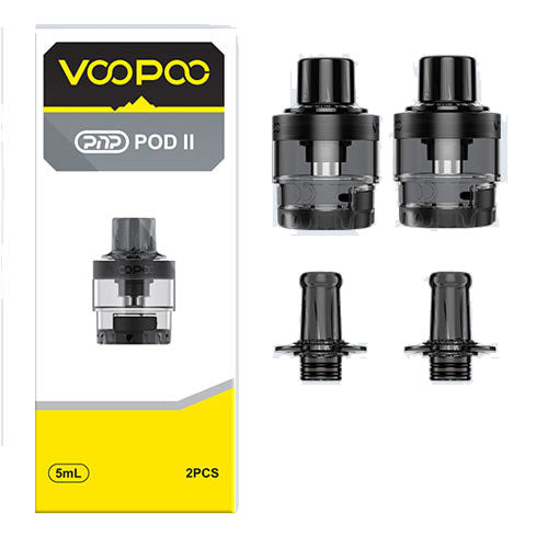 VOOPOO Empty PnP Pod II Cartridge 4.5ml / 5ml (2pcs/pack)