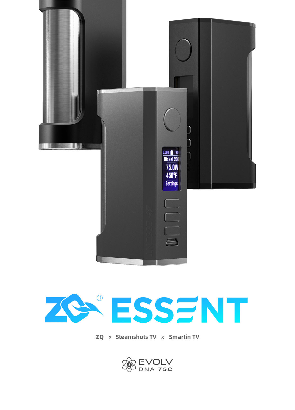 ZQ Essent DNA75C Box Mod