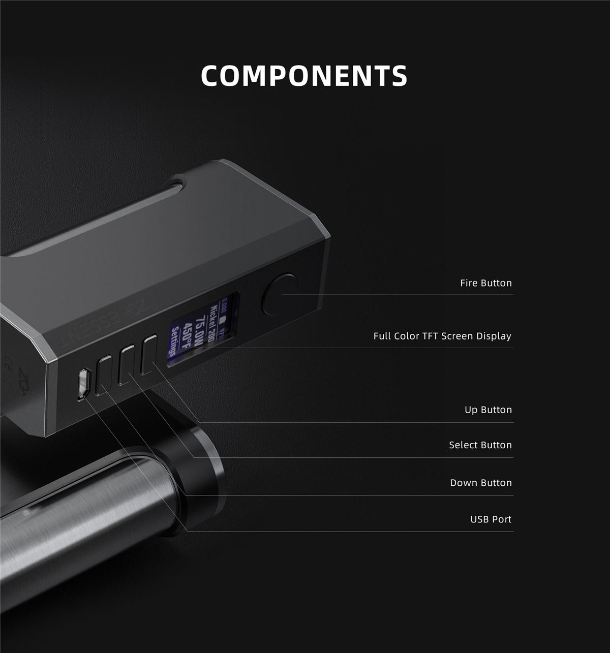 ZQ Essent DNA75C Box Mod