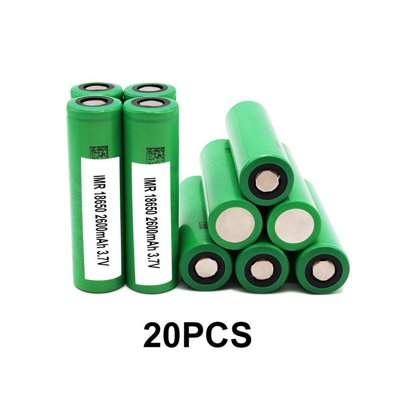 20pcs Sony VTC5A 18650 2600mAh 35A Flat Top Li-ion Rechargeable Battery