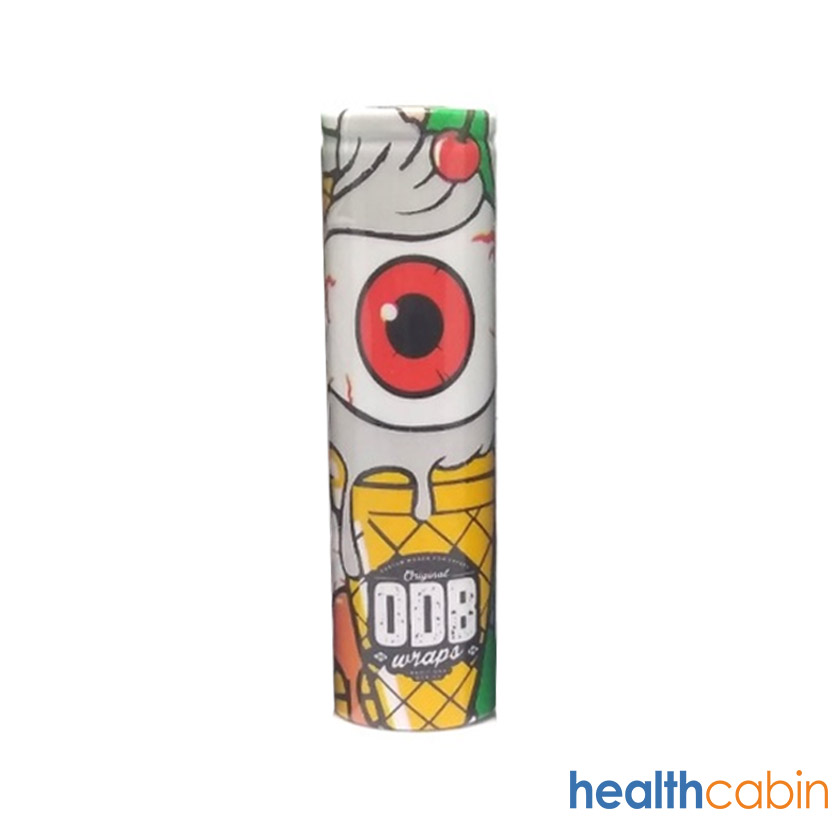 18650 Battery Wrapper With Eye Scream Skin