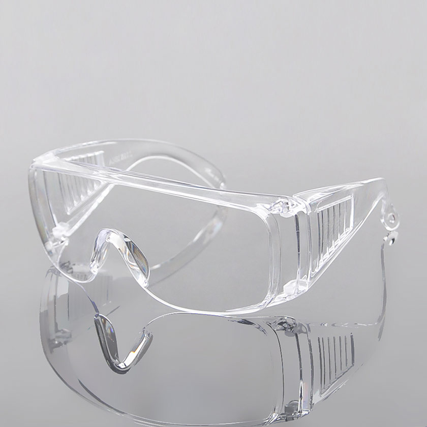 Flexible, Soft, Indirect Vent, Protective Safety Goggle, Clear Body, Uncoated, Clear Lens