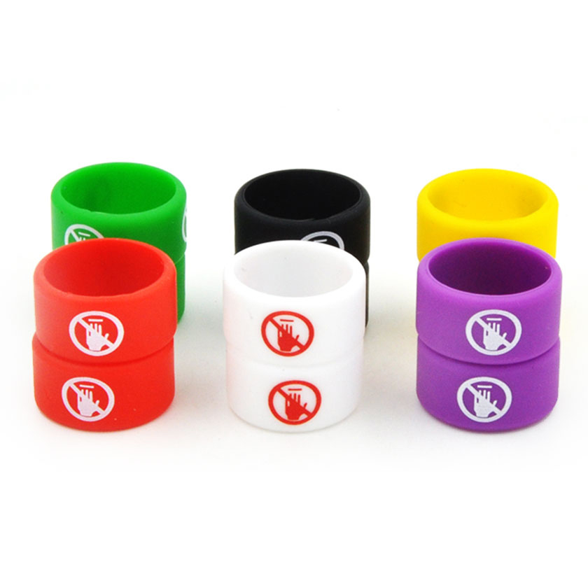 10pc Vapethink Steam Shark Silicone Vape Band No Touching