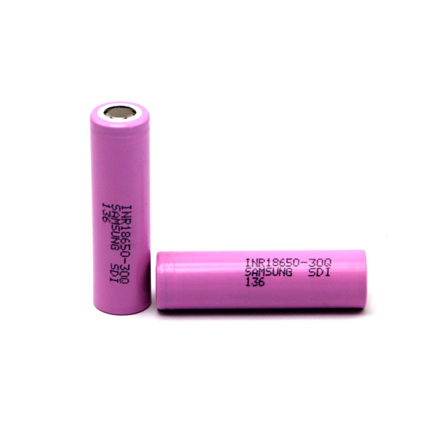 20pcs Samsung 18650 30Q 3000mAh 15A Flat Top Li-ion Rechargeable Battery