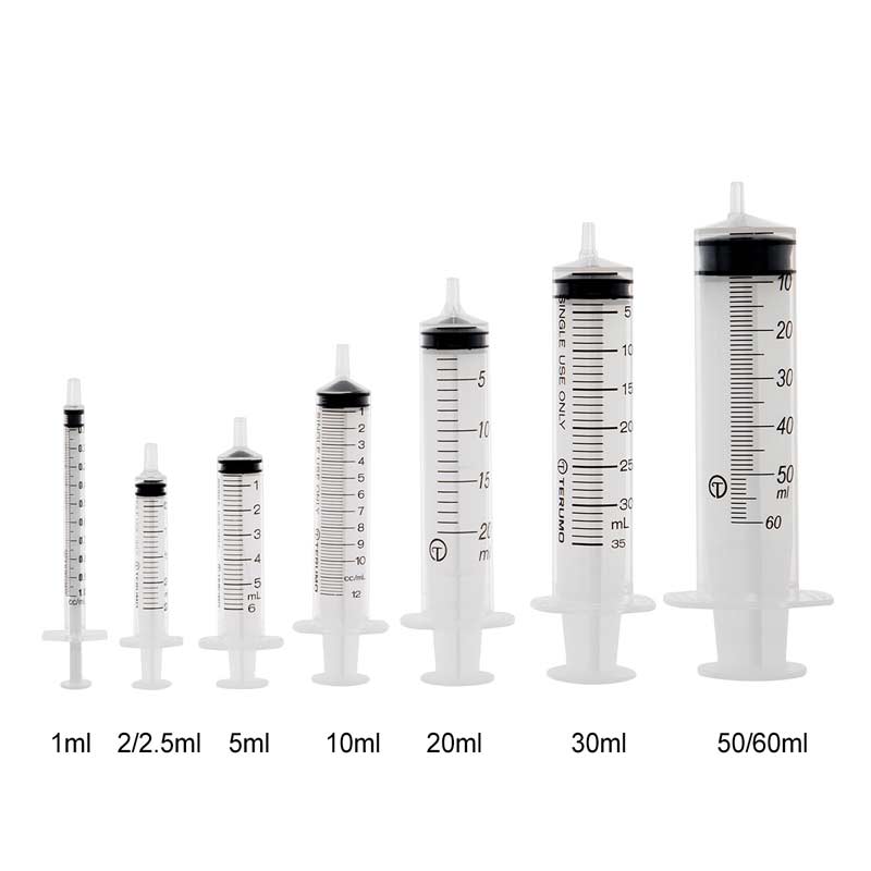 Straight Mouth Syringe Without Needle (100pcs/pack)