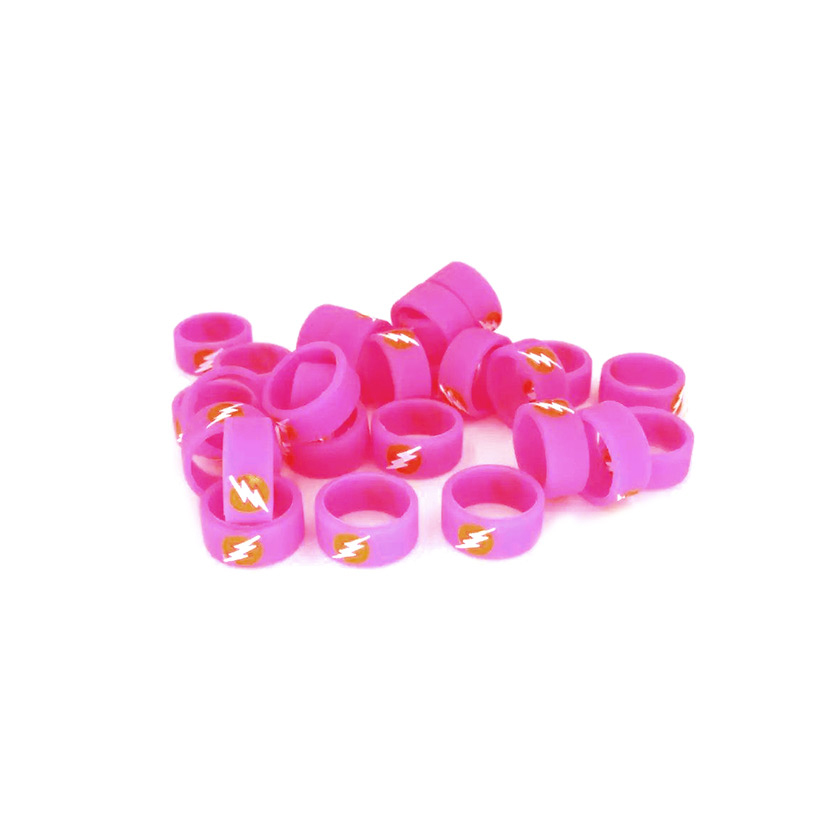 Bump Anti Slip Silicone Rubber Band for Ecigarette (5pcs/pack)