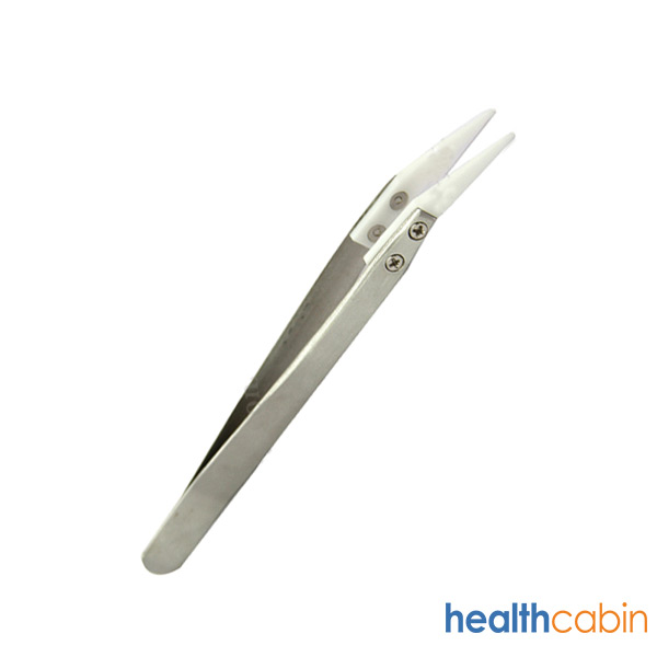 UD Ceramics Tweezers with Curved Head