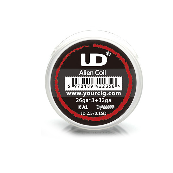 UD Kanthal A1 Alien Coil (26ga*3+32ga)