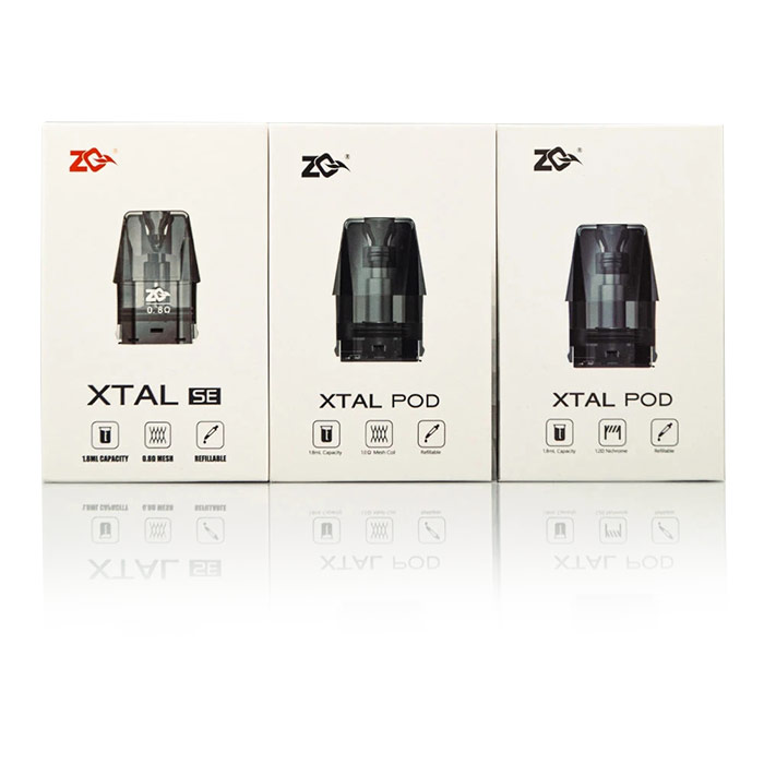 ZQ Xtal / ZQ Xtal SE Pod Cartridge 1.8ml (4pcs/pack)