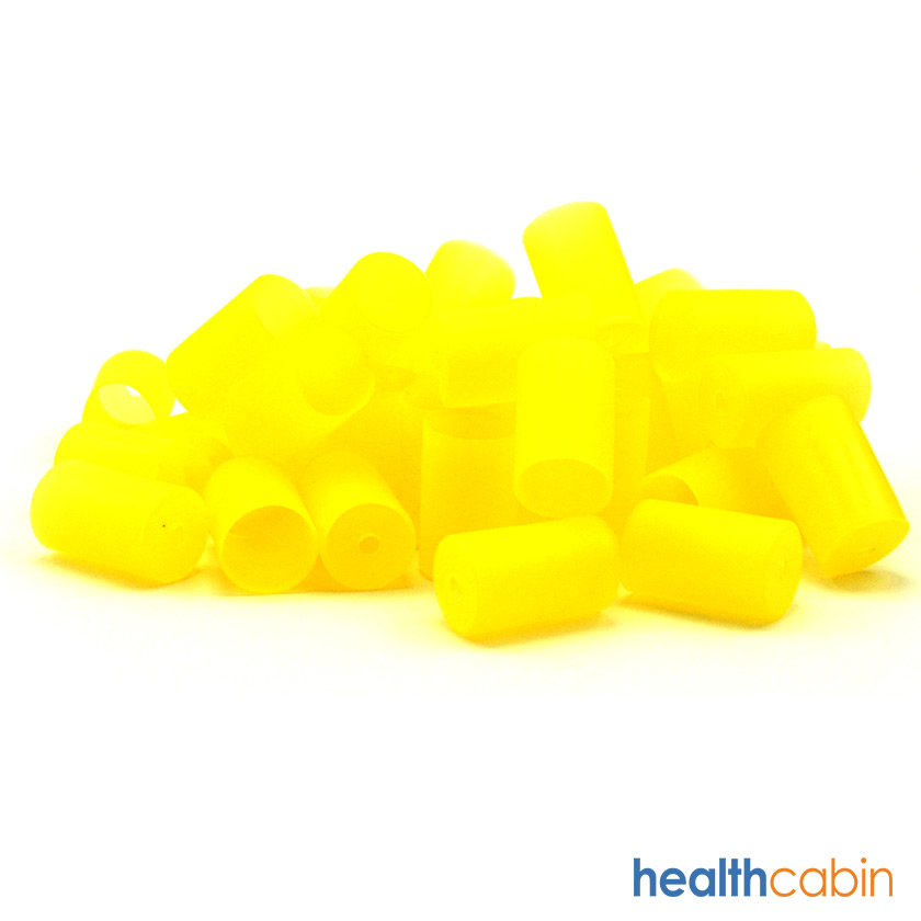 100pc Disposable Mouthpiece Covers for CE4 & CE5 & 510 & Drip Tip Yellow