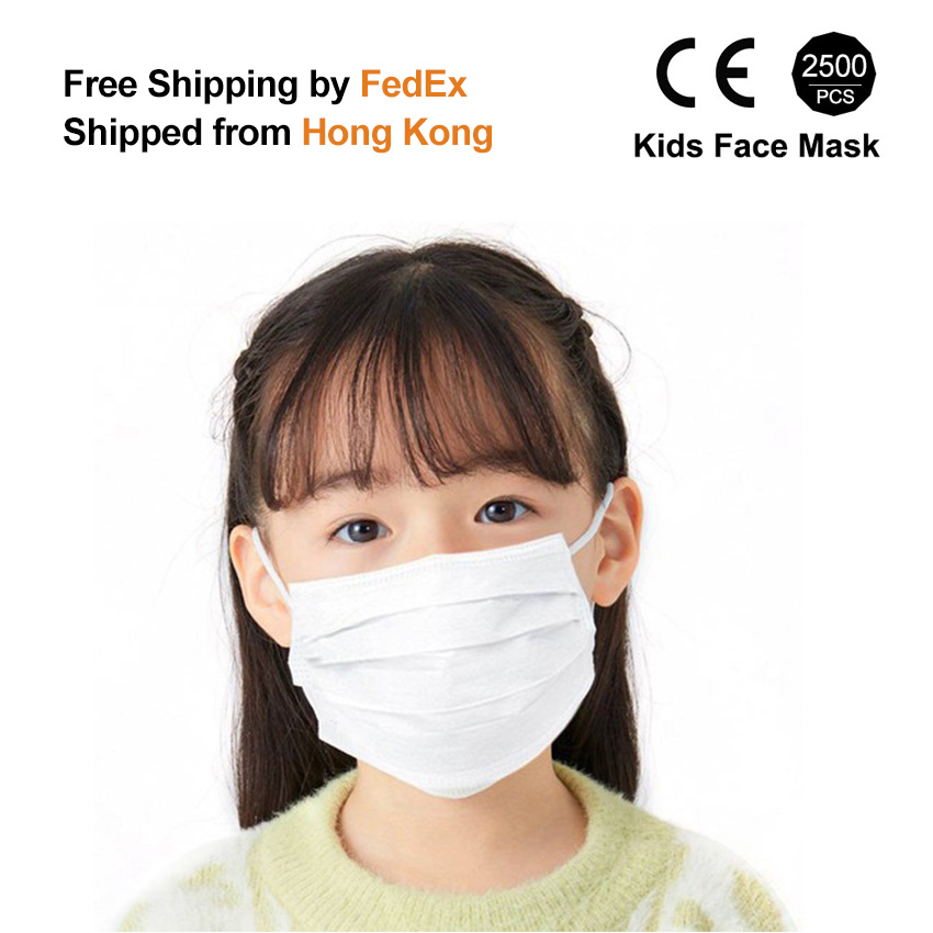 50Pcs ZhengDe Disposable Kids Face Mask with CE certification