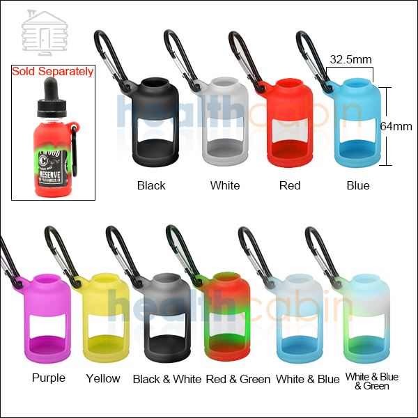 Portable Silicone Holder for 30ml Glass Ejuice Bottles