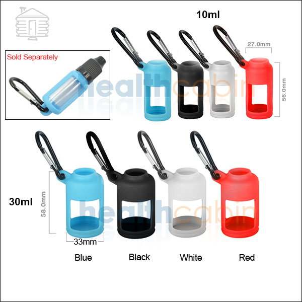 Portable Silicone Holder for 10ml & 30ml Plastic Ejuice Bottles