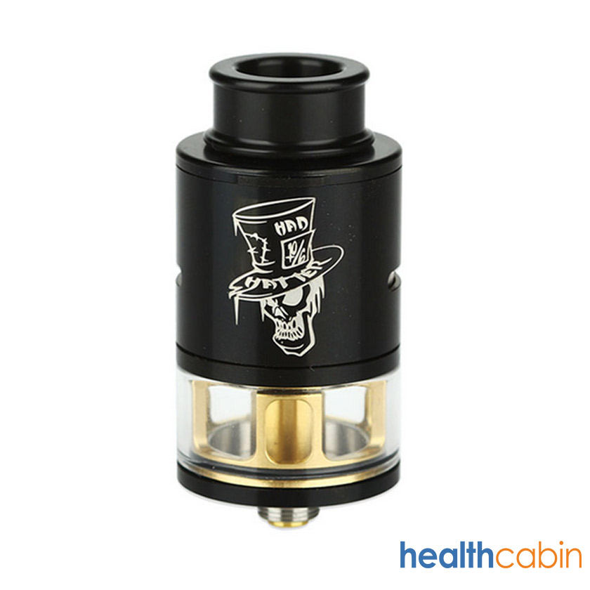 Advken Mad Hatter 24 RDTA Atomizer 3.5ml Black