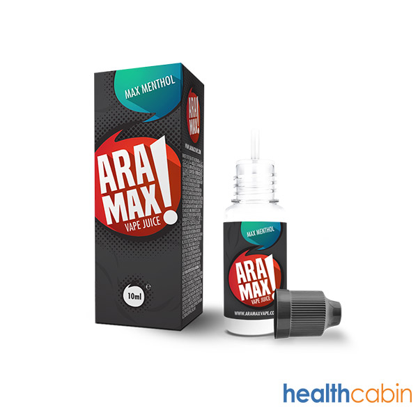 10ml Aramax Max Menthol E-Liquid (50PG/50VG)