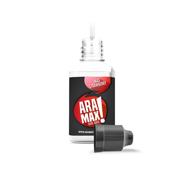 30ml Aramax Max Strawberry E-Liquid (50PG/50VG)