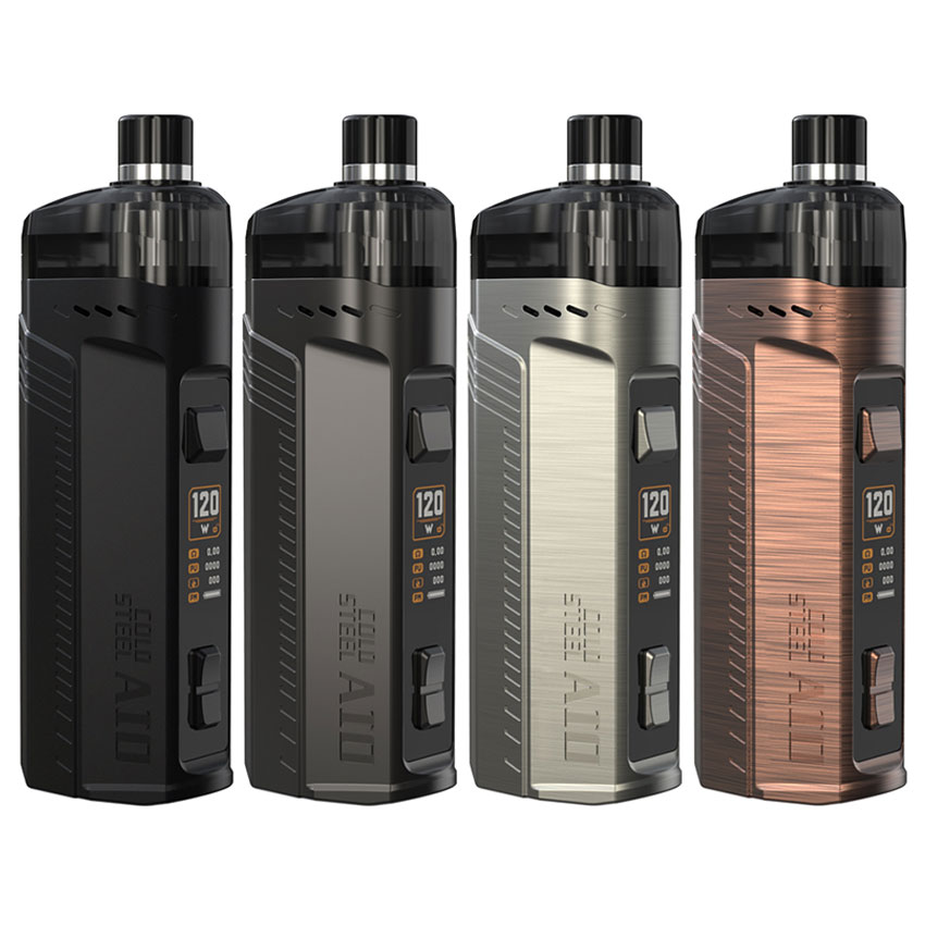 Artery Cold Steel AIO 120W Box Mod Kit 2ml/4ml