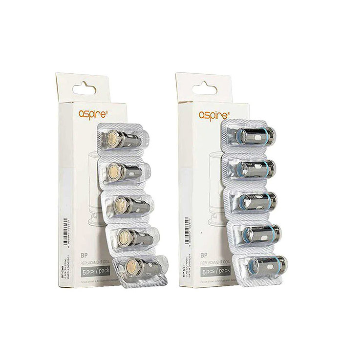 Aspire BP Replacement Coil for BP80 Kit / BP60 Kit / Rhea X Kit / Huracan Mini Tank (5pcs/pack)