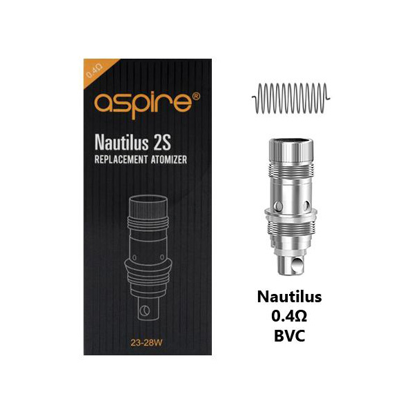 5pcs Replacement Coils 0.4ohm For Aspire Nautilus 2S Tank ,Nautilus 2 ,Nautilus AIO,Nautilus Mini,Nautilus AU Version