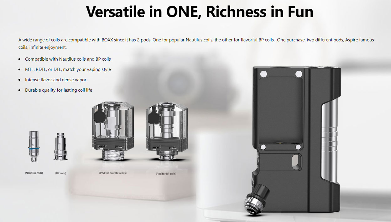 Aspire BOXX Kit