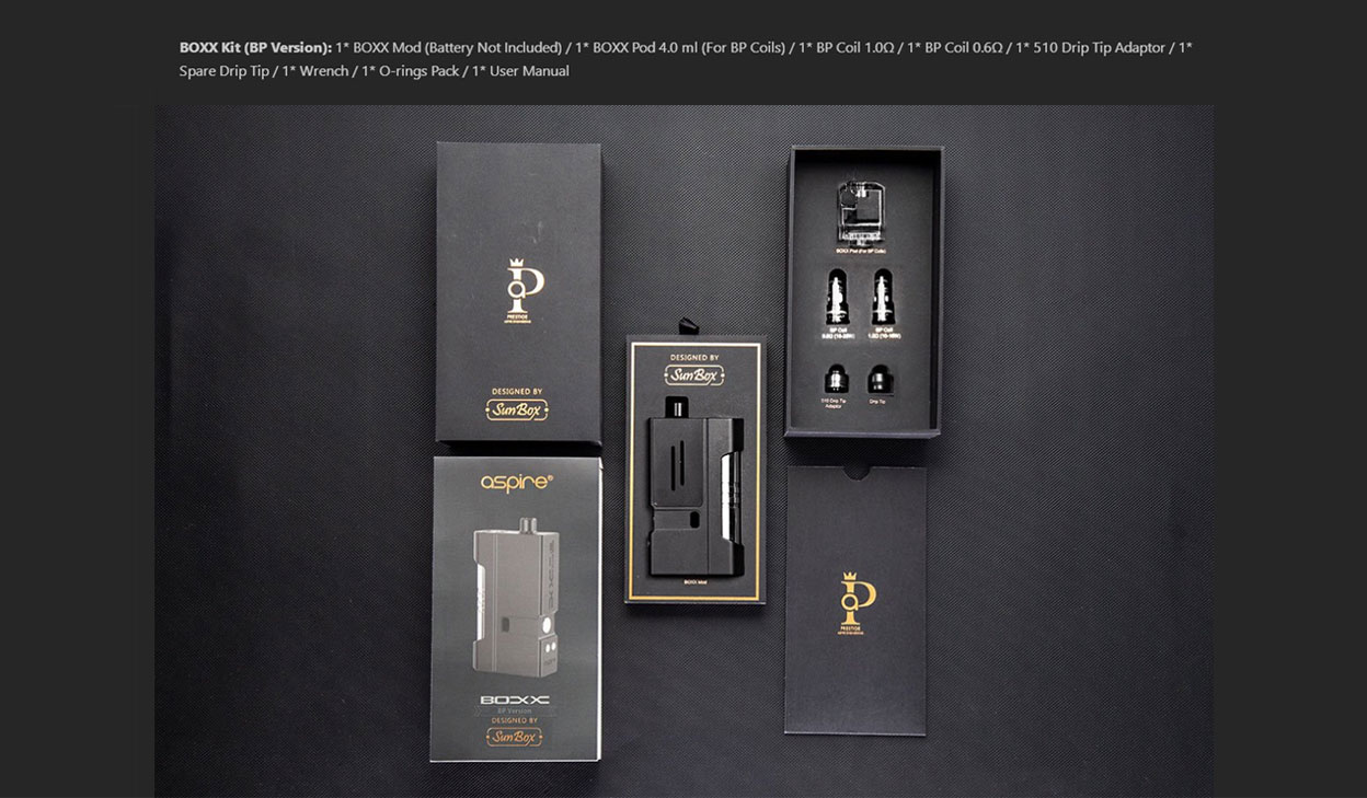 Aspire BOXX Kit