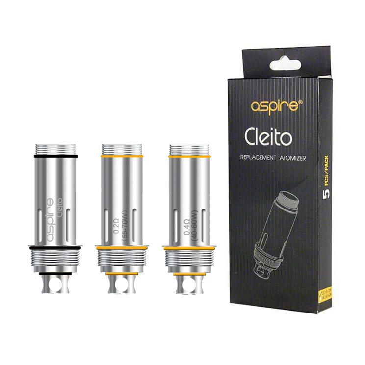 Replacement Clapton Coils for Aspire Cleito,Cleito Pro,Cleito EXO,Cleito EXO Tank,K4 Kit 5pcs/pack (TPD Version)